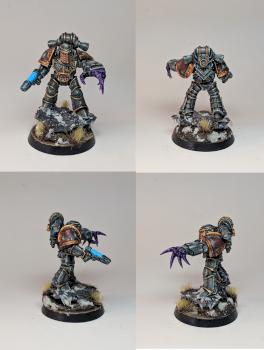 Space Wolf Horus Heresy Mk3 Power Armour by Blackmane