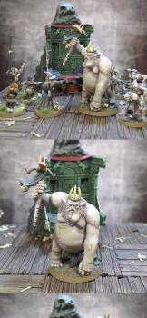 Goblin King vs. Thorin's Company Hobbit Games Workshop Escape From Goblin Town by Kuribo