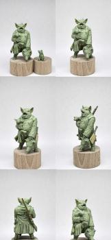 GHERAR THE PIG (54mm) by Thantor