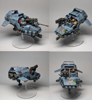 Land Speeder, Space Wolves by Blackmane