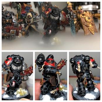 Deathwatch Blood Angels Intercessor by DarianZG