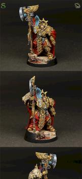 Trajann Valoris of the Adeptus Custodes by ravenswood