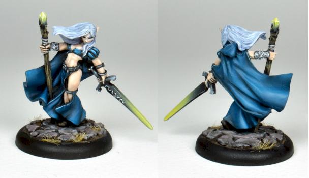 Alastriel, Elf Sorceress by The Artisan