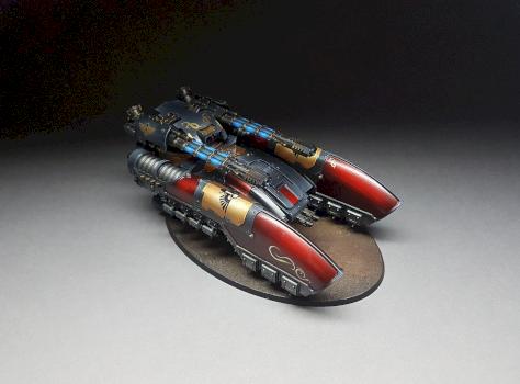 custodes caladus grav tank by moggy5115