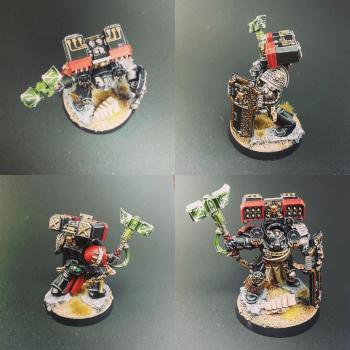 Deathwatch in Terminator Armour by Daniele.C