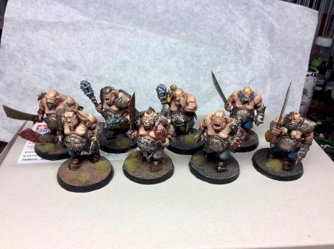 Ogre Warband by Walhell