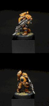 Imperial Space Marine by Corvus