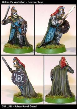 LotR Rohan Royal Guard by bakalla