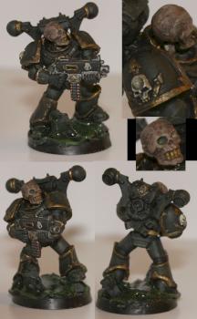 Chaos Space Marine follower of Nurgle by CreepyEntropic