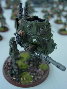 Imperial Guard Sentinel in Natural Light by dmwargamerau