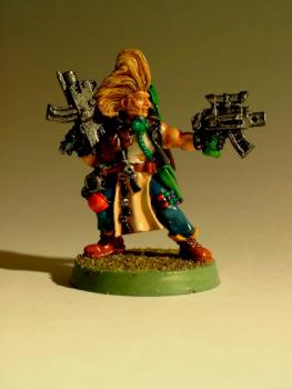 40k & necromunda Bounty hunter figure by millest