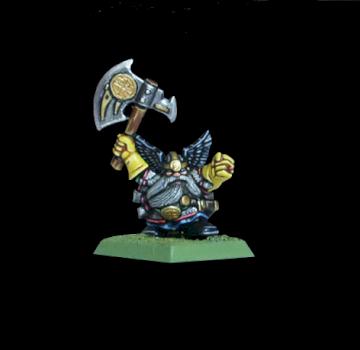 Warhammer Quest - Dwarf Warrior by Talion