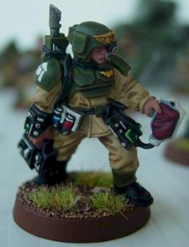 Imperial Guard Medic by dmwargamerau