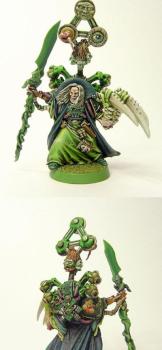 40K Chaos sorcerer of nurgle by JacquesAlexandre