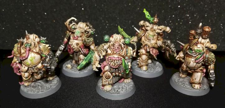 Kill Team Death Guard Plague Marines by MandyZ