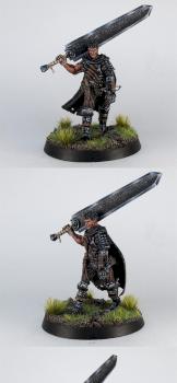 GUTS BERSERK BLACK SWORDSMAN by Arkaan