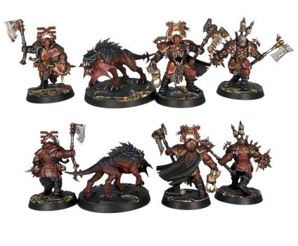 Khorne Bloodbound Magore’s Fiends by Arkaan