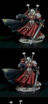 Blood Angels Chief Librarian Mephiston by bevulf