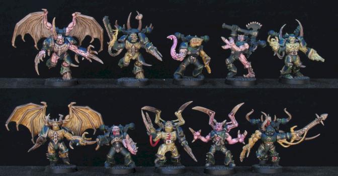 Possessed Chaos Space Marines by Arkon