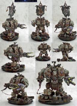 Forge World Nurgle Dreadnought Montage by singularity