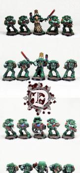 Dark Angels Tactical Squad by IrishHellion