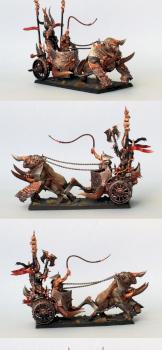 Warriors of Chaos Gorebeast Chariot by lono