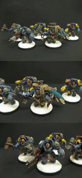 Space Wolves - Wolf Guard Terminators by Muzzle