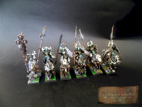 Nurgle caos knights by Coticone Il Grigio