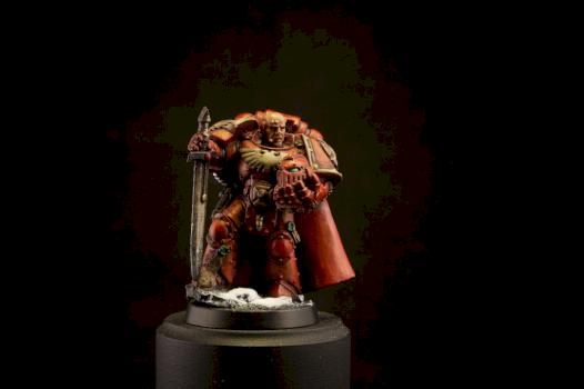 Space Marine Captain: Blood Angel / Blood Surfer by Bloodpenguin40k