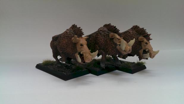 Boars for my save orc boar boyz 2 by Dornsapothecary