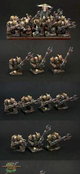 Chaos Dwarf Fireglaive unit by ravenswood