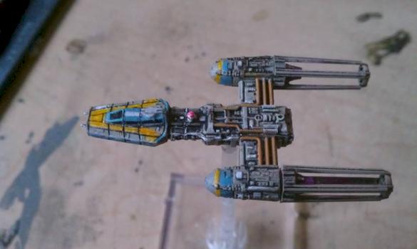 Star Wars Y-Wing Repaint by Sirraman