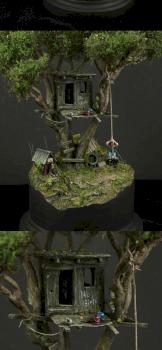 Toms' tree house by HonourGuard