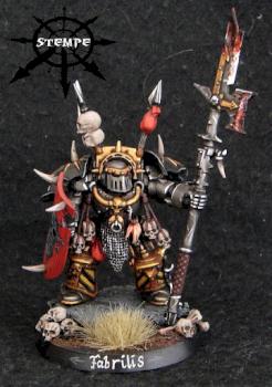 Iron Warriors Warsmith Fabrilis by Stempe