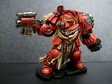 Painted Space Hulk Blood Angel Terminator Brother Deino by GREY88