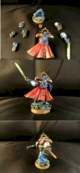 Space Marine Captain Cloaked by dsrrichter