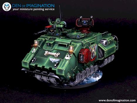 Dark Angels Tank by DEN of IMAGINATION