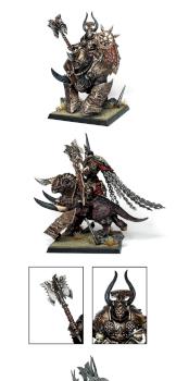 WARHAMMER CHAOS LORD ON GOREBEAST DEAMONIC MOUNT (KARKADRAK) by nickname