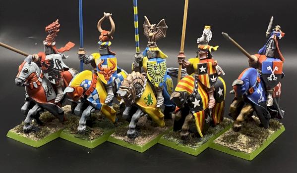 Bretonnian Knights of the Realm by Aliengod3