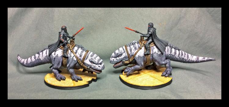 Dewback riders for Star Wars Legion by Alexandra