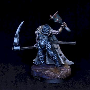 Dark Knight, Reaper Metal Miniature by FrozenFireArts