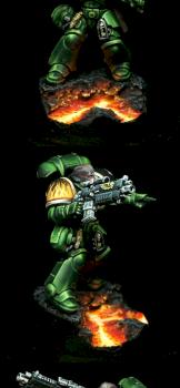 Salamander Space Marine by JudgeGudge