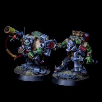 Space orks Kommandos by El Sabel