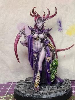 Preistess of Ecstasy  (herald of slaanesh proxy) by Kalopsia