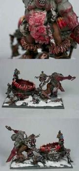 ogre kingdoms scrag teh slaughterer by darkrealm miniatures