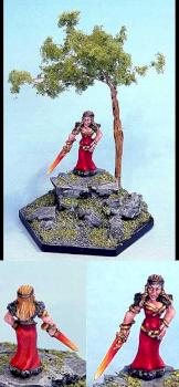 15mm demonworld Mar'ven the witch by cdukino