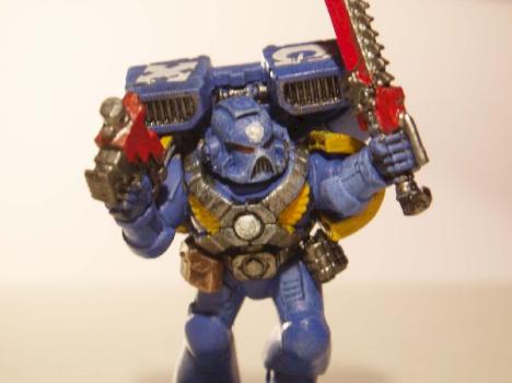 Ultramarines Asault Marine by goldi10