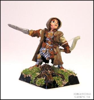 Halfling fighter thief from Reaper by forgeworksgaming