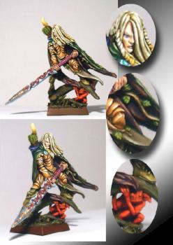 Wood elves lord with great wapon by Lionheart