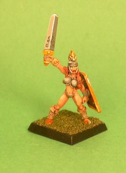 BARBARIAN FEMALE CHAMPION by cool game minis